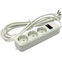 Exegate EX221184RUS Сетевой фильтр Exegate SP-3-5W (3 розетки, 5м, евровилка, белый)