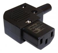Вилка Lanmaster LAN-IEC-320-C13/90