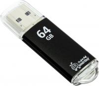 Smartbuy USB Drive 64Gb V-Cut Black SB64GBVC-K3