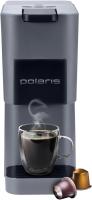 Кофеварка рожковая Polaris PCM 2038 3-in-1 1450Вт графитовый