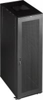 Шкаф серверный Lanmaster (TWT-CBB-32U-6X6-P1) напольный 32U 600x600мм пер.дв.перфор. задн.дв.перфор.2-хст. 800кг черный 526мм 64.5кг 1610мм IP20 металл