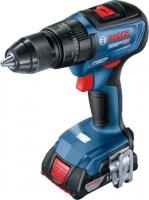 Дрель-шуруповерт Bosch GSB 18V-50 аккум. патрон:быстрозажимной (кейс в комплекте) (06019H5120)
