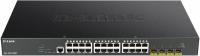 Коммутатор D-Link DGS-1250-28XMP/RU/A1A (L3) 24x1Гбит/с 4SFP+ 24PoE 370W управляемый