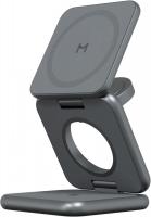 Беспроводное зар./устр. Magssory fold pro 23W 3A+2.22A (PD+QC+QI) USB Type-C для Apple темно-синий (WCH063M)