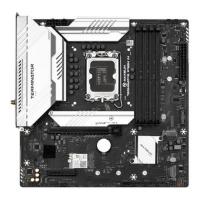 MAXSUN MS-Terminator B760M D4 WIFI6E V2 (Socket 1700, mATX, 4*DDR4(128b), DP/HDMI, 4*SATA3, 3*M.2, 1xPCI-E x16 /1xPCI-E x4, 6*USB 2.0, 2*USB 3.2 GEN2, LAN 1*2.5G,  Bluetooth,  Wi-Fi 802.11ax, RTL)