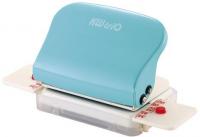 Дырокол Kw-Trio 099H9 макс.:5лист. пластик бирюзовый отв.:6