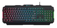 Клавиатура Оклик 757G HW2 черный USB for gamer (1790295) кабель 1.8м