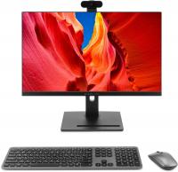 Моноблок Digma Pro Vision 23.8" Full HD Ryzen 5 7535U (2.9) 16Gb SSD512Gb RGr CR Windows 11 Pro Eth WiFi BT 90W клавиатура мышь Cam черный 1920x1080