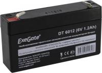 Exegate EX282944RUS Аккумуляторная батарея DT 6012 (6V 1.2Ah, клеммы F1)