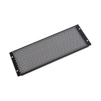 ЦМО Фальшпанель в шкаф 19" 4U перфорированная, цвет черный(ФП-4.4-9005)