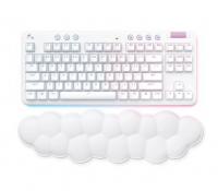 920-010464  Клавиатура игровая механическая Logitech G715 TKL Tactile LIGHTSPEED RGB OFF WHITE