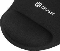 Коврик для мыши Оклик OK-RG0550-BK Мини черный 220x195x20мм