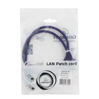 Патч-корд UTP Cablexpert PP12-0.5M/V кат.5e, 0.5м, литой, многожильный (фиолетовый)