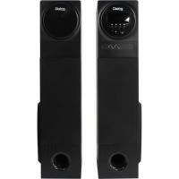 Dialog Progressive AP-2300 BLACK - акустические колонки 2.0, 2*40W RMS,  Bluetooth, FM+USB+SD reader