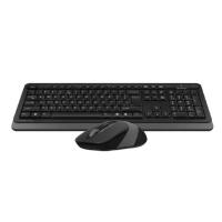 Комплект кл-ра+мышь беспров. A4Tech Fstyler FG1010S black/grey USB (FG1010S GREY)