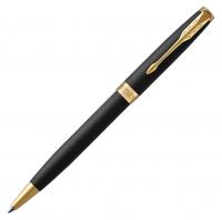 Ручка шариков. Parker Sonnet Core K528 (1931519) Matte Black GT M черн. черн. подар.кор.