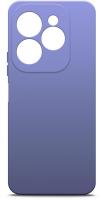 Чехол (клип-кейс) BoraSCO для Infinix Hot 40i/Smart 8/8 Plus/8 Pro Silicone Case лавандовый (72662)