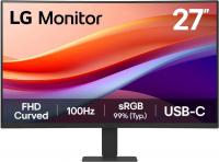 Монитор LG 27" 27U421A-B черный VA LED 16:9 HDMI матовая 3000:1 250cd 178гр/178гр 1920x1080 100Hz FHD USB 3.72кг