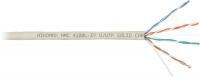 Патч-корд Nikomax NMC 4100L-IY U/UTP RJ-45 вил.-вилка RJ-45 кат.5E 305м св.серый нг(А)-LSLTx