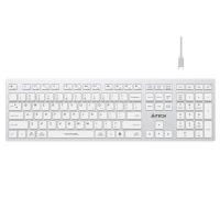 Клавиатура A4Tech Fstyler FBX50C белый USB беспроводная BT/Radio slim Multimedia (FBX50C WHITE)