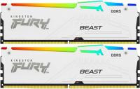 Память DDR5 2x32GB 5200MHz Kingston KF552C40BWAK2-64 Fury Beast RGB RTL Gaming PC5-41600 CL40 DIMM UDIMM 288-pin 1.25В single rank с радиатором Ret