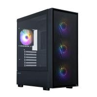 Корпус Zalman S6 черный без БП ATX 8x120mm 5x140mm 1xUSB2.0 1xUSB3.0 audio bott PSU