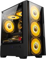 Корпус Bloody CC-123 черный без БП mATX 8x120mm 2xUSB2.0 1xUSB3.0 audio bott PSU