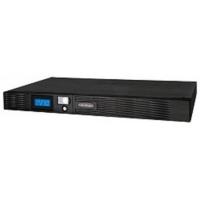 ИБП CyberPower PR1000ELCDRT1U {Line-Interactive, 1000VA/670W USB/RS-232/EPO/SNMPslot (6 IEC С13), 6В/9 Ач х 4}
