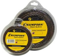 Леска для садовых триммеров Champion C7041 d=3.0мм L=12м
