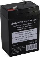 Exegate EX282947RUS Аккумуляторная батарея DTM 6045 (6V 4.5Ah, клеммы F1)