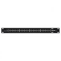 UBIQUITI ES-48-500W PoE-коммутатор в стойку, 48х 1G RJ45, 2x SFP, 2x SFP+, раздача 436 Вт