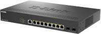 Коммутатор D-Link DGS-1210-10XP/ME/C1A (L2) 8x1Гбит/с 2SFP+ 8PoE+ 240W управляемый