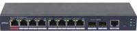 Коммутатор Dahua DH-S4210-8GT-110 (L2) 10x1Гбит/с 2SFP 8PoE 110W управляемый