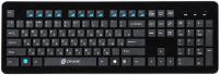 Клавиатура Оклик 870S черный USB беспроводная slim Multimedia (368218)