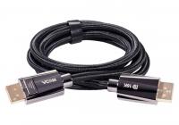 VCOM <CG655-1.5> Кабель соединительный DISPLAY PORT v2.1 80GBps, 8K@60Hz, 1.5m,медь,