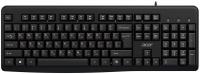 Клавиатура Acer OKW500 черный USB Multimedia (ZL.KBDEE.01T) кабель 1.8м