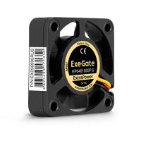 Exegate EX296995RUS Вентилятор 5В DC ExeGate ExtraPower EP04010S3P-5 (40x40x10 мм, Sleeve bearing (подшипник скольжения), 3pin, 7500RMP, 35dBA)