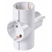 BURO Сетевой разветвитель 3 розетки (BU-PS3TG-W), белый (пакет ПЭ) {352738}