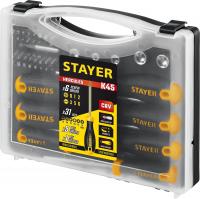 Набор отверток Stayer 25134-H18_z02 в компл.:46 предметов жесткий кейс